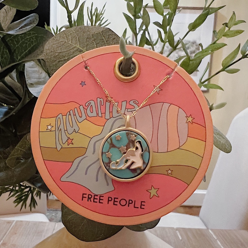 Free people Aquarius ♒️  necklace
